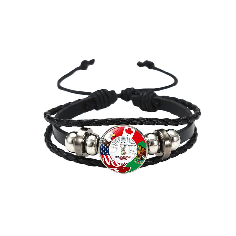 2026 US-Canada-Mexico World Cup bracelet customized bracelet
