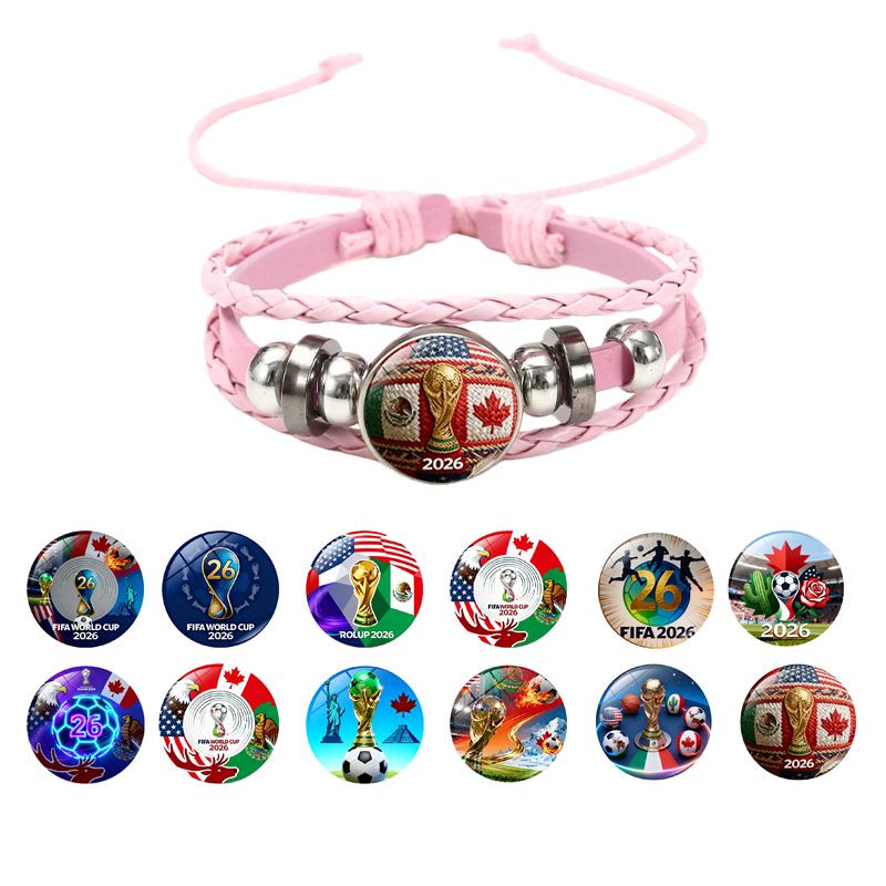 2026 US-Canada-Mexico World Cup bracelet customized bracelet
