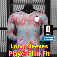 2026 Away player Long+Black 2026 Qualifi