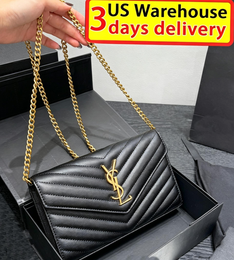 Designer Bag yslcross body designer bag Shoulder Bags Wallet Mutil-color Classic Handbag Chain Bag High Quality Flap Crossbody Bag Fashion Bag Fast Shipping Hobo